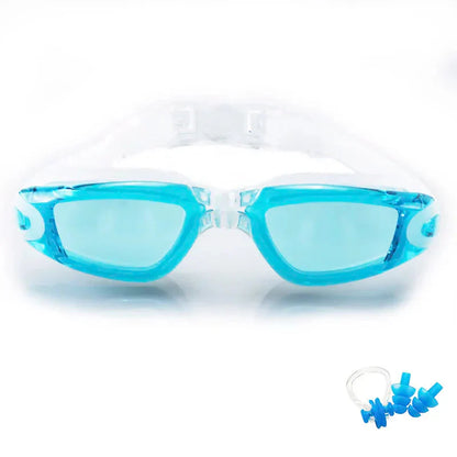 Swimming Goggles — Anti-Fog UV Protection for Adults & Kids