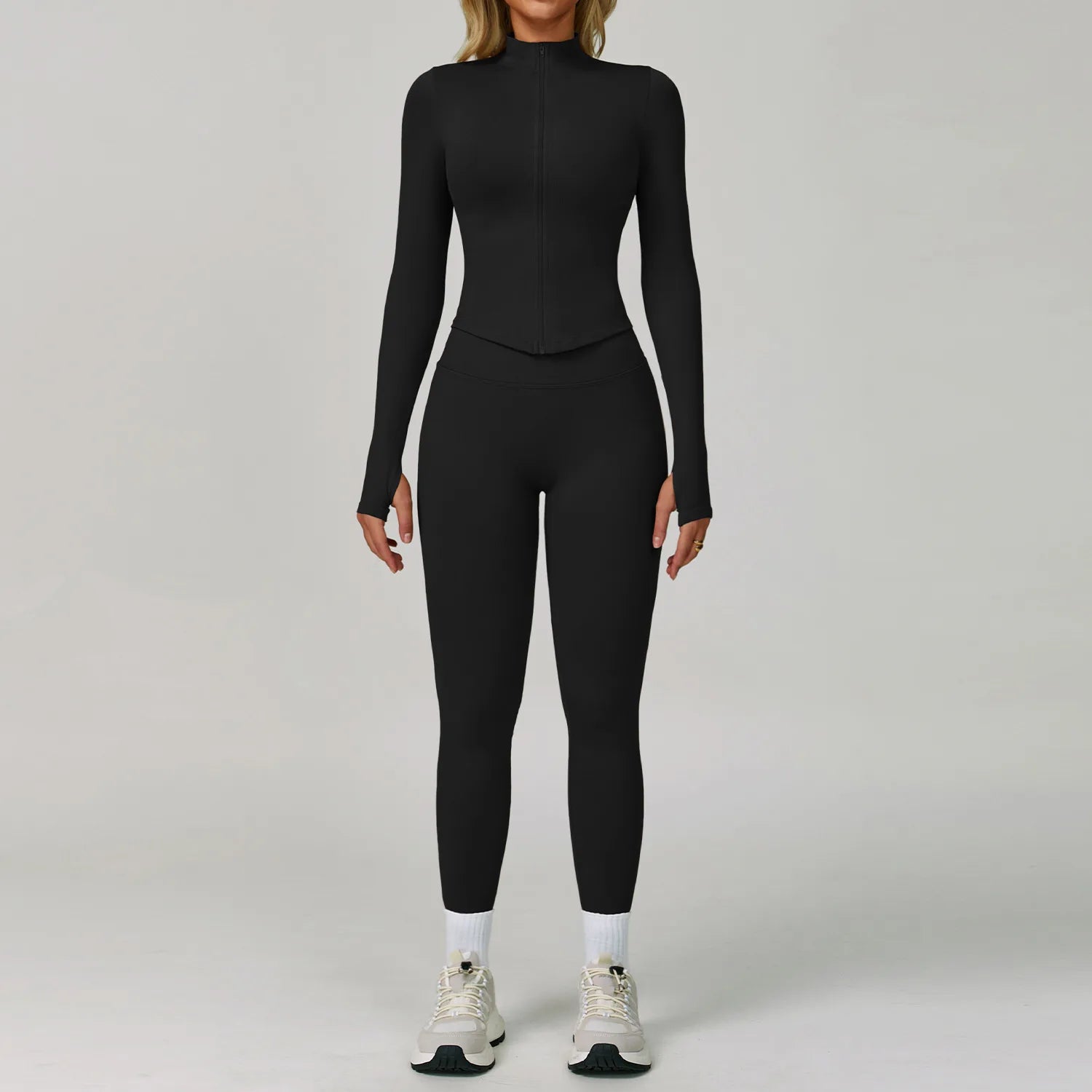 2/3PCS Sportswear Seamless Yoga Set Women Long Sleeve Gym Clothes Yoga Suits Women'S Fitness Set Sports Bra Gym Workout Leggings