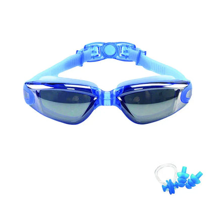 Swimming Goggles — Anti-Fog UV Protection for Adults & Kids