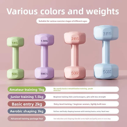 Dumbbell Fitness Equipment Household Rubber Men'S Arm Muscle Kettlebell Yu Environmentally Friendly and Tasteless