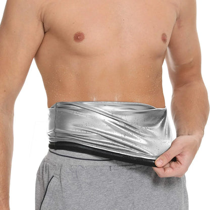 Sauna Waist Trimmer Belt — Core Compression & Sweat Enhancer