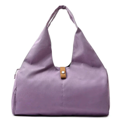 Women's Waterproof Sports Bag — Gym, Yoga & Travel Bag with Shoe Pocket