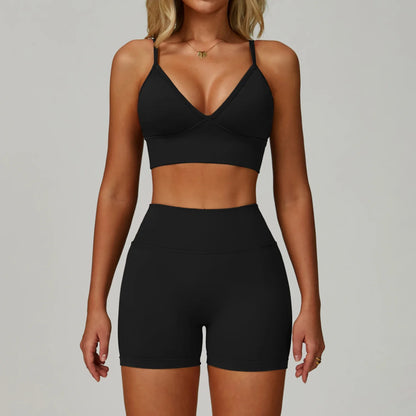2/3PCS Sportswear Seamless Yoga Set Women Long Sleeve Gym Clothes Yoga Suits Women'S Fitness Set Sports Bra Gym Workout Leggings