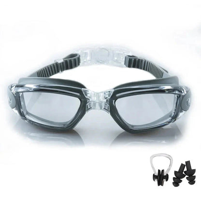 Swimming Goggles — Anti-Fog UV Protection for Adults & Kids