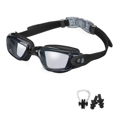 Swimming Goggles — Anti-Fog UV Protection for Adults & Kids