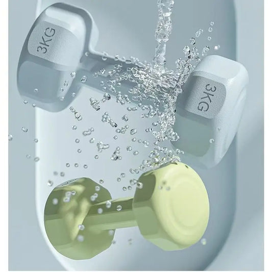 Dumbbell Fitness Equipment Household Rubber Men'S Arm Muscle Kettlebell Yu Environmentally Friendly and Tasteless