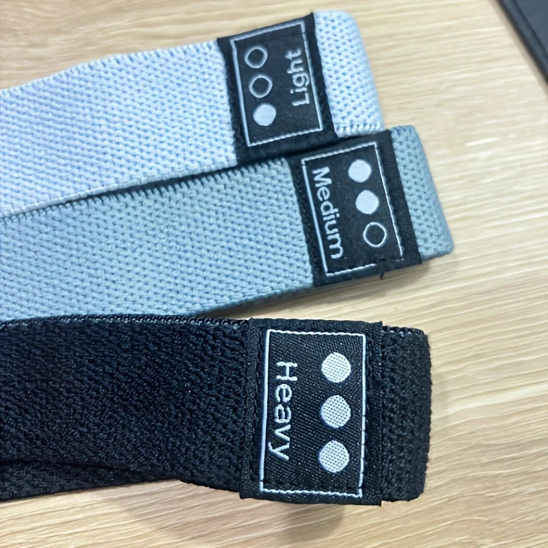 Fitness Resistance Bands - Knit Elastic Stretch Training Pulling Bands Resistance Levels for Yoga & Strength Training