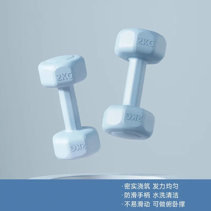 Dumbbell Fitness Equipment Household Rubber Men'S Arm Muscle Kettlebell Yu Environmentally Friendly and Tasteless