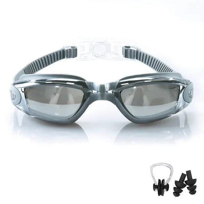 Swimming Goggles — Anti-Fog UV Protection for Adults & Kids