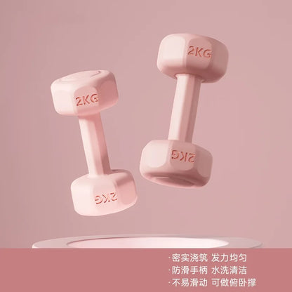 Dumbbell Fitness Equipment Household Rubber Men'S Arm Muscle Kettlebell Yu Environmentally Friendly and Tasteless