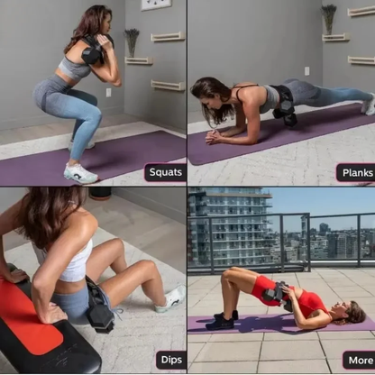 Hip Thrust Belt — Adjustable Glute Trainer for Home & Gym Workouts