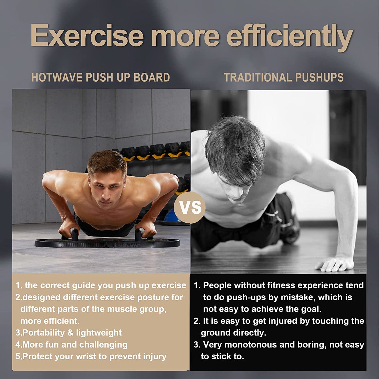 Push up Board Fitness, Portable Foldable 20 in 1 Push up Bar at Home Gym, Pushup Handles for Floor. Professional Strength Training Equipment for Man and Women