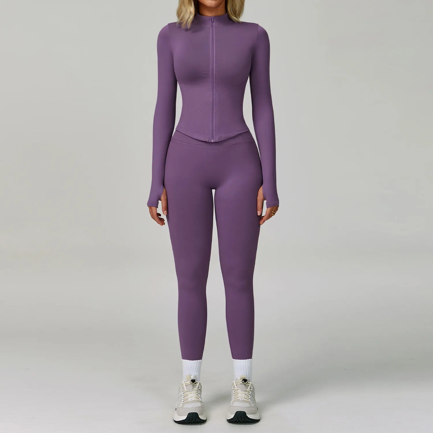 2/3PCS Sportswear Seamless Yoga Set Women Long Sleeve Gym Clothes Yoga Suits Women'S Fitness Set Sports Bra Gym Workout Leggings
