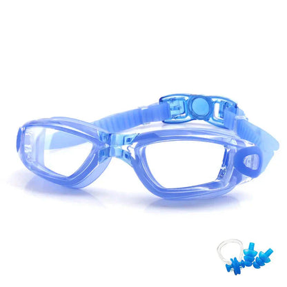 Swimming Goggles — Anti-Fog UV Protection for Adults & Kids