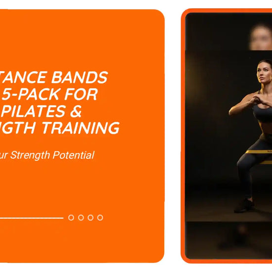 Resistance Bands Set &mdash; 5-Pack for Yoga, Pilates &amp; Strength Training by@Outfy