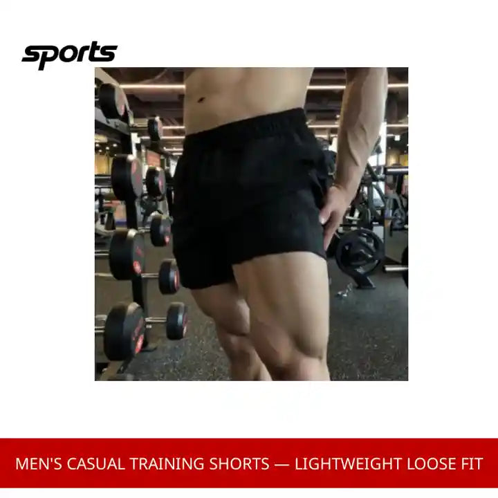 Men's Casual Training Shorts &mdash; Lightweight Loose Fit by@Outfy